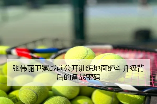 张伟丽卫冕战前公开训练地面缠斗升级背后的备战密码